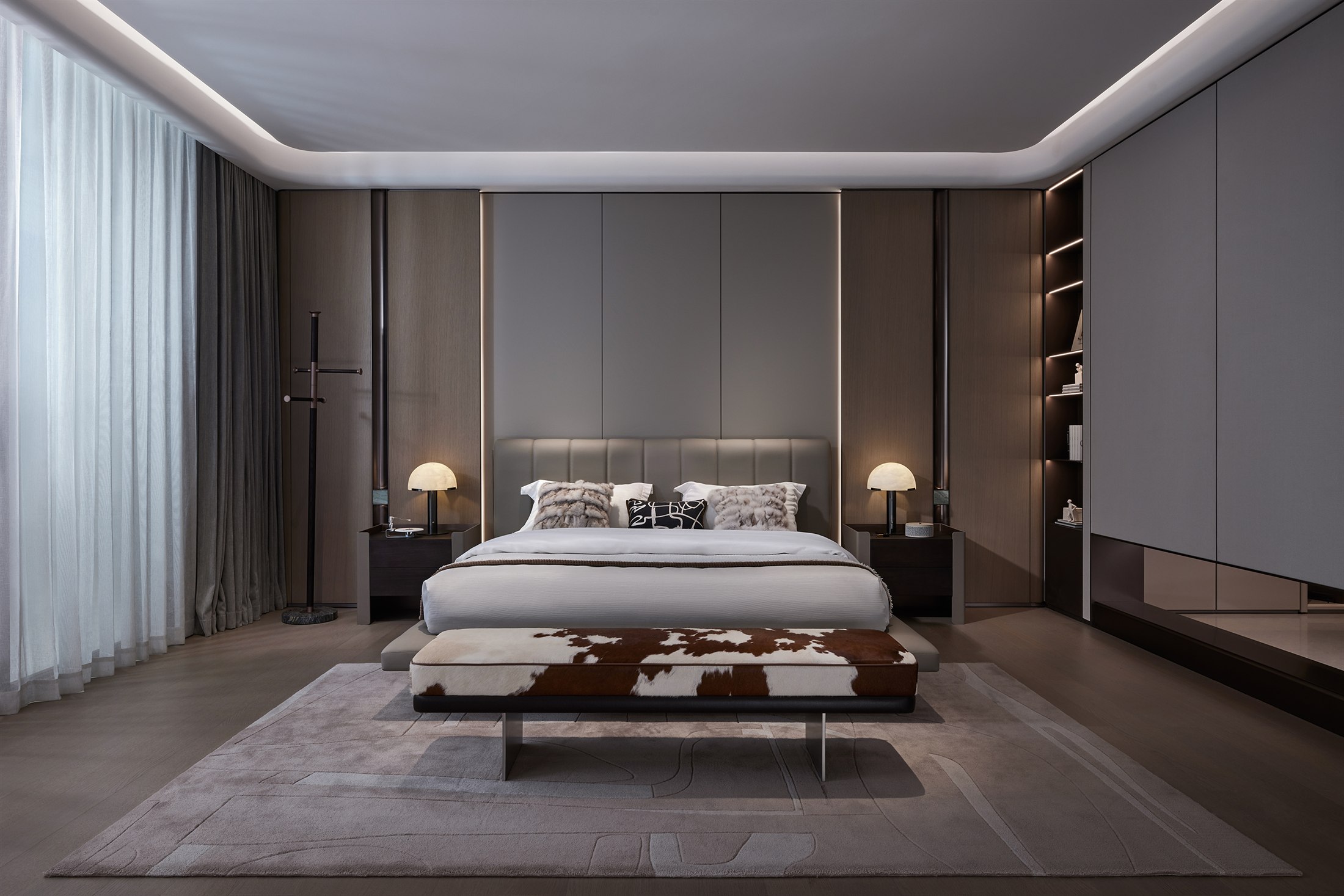 POSEENA bedroom space
