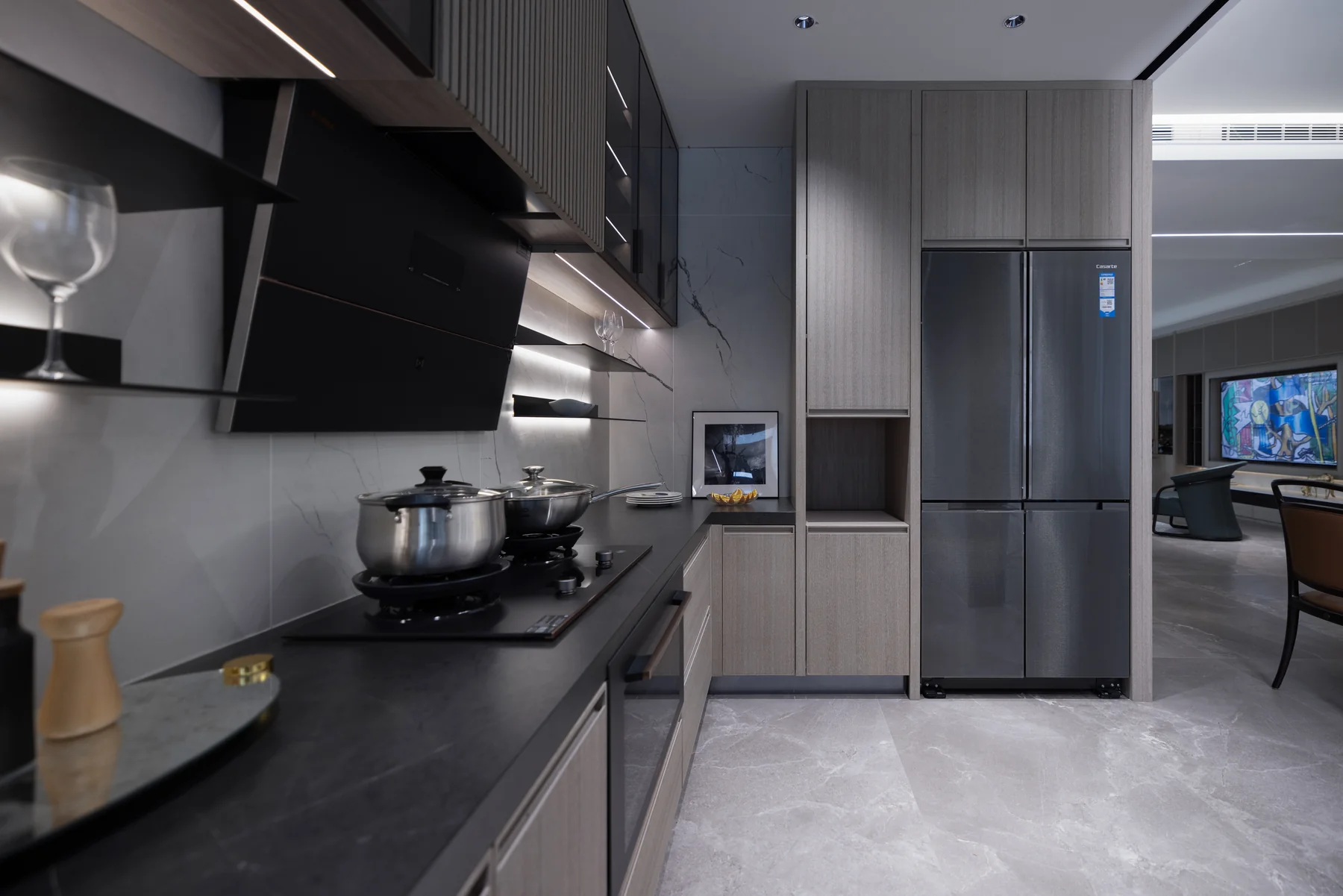 Shanhe Mingzhu kitchen and built-in storage