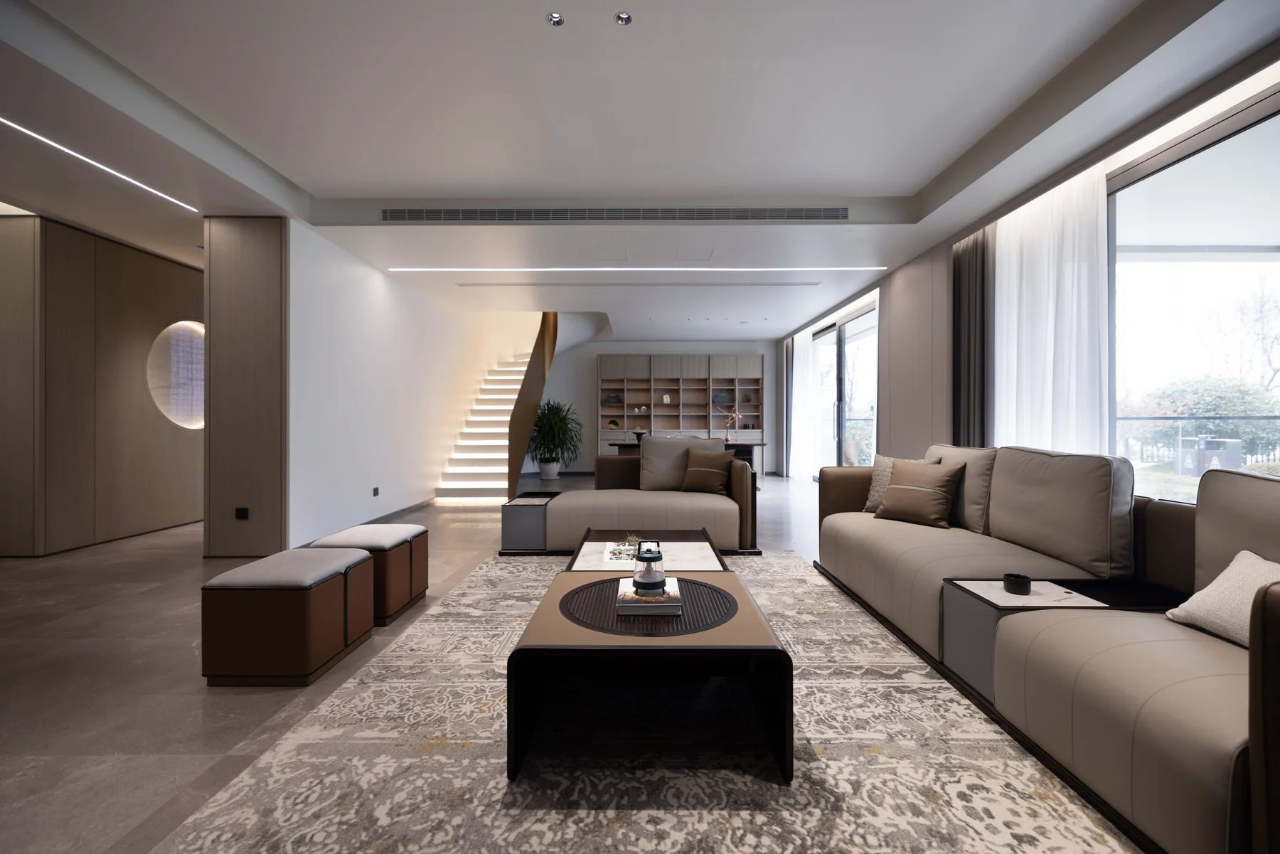 Shanhe Mingzhu living space and circulation