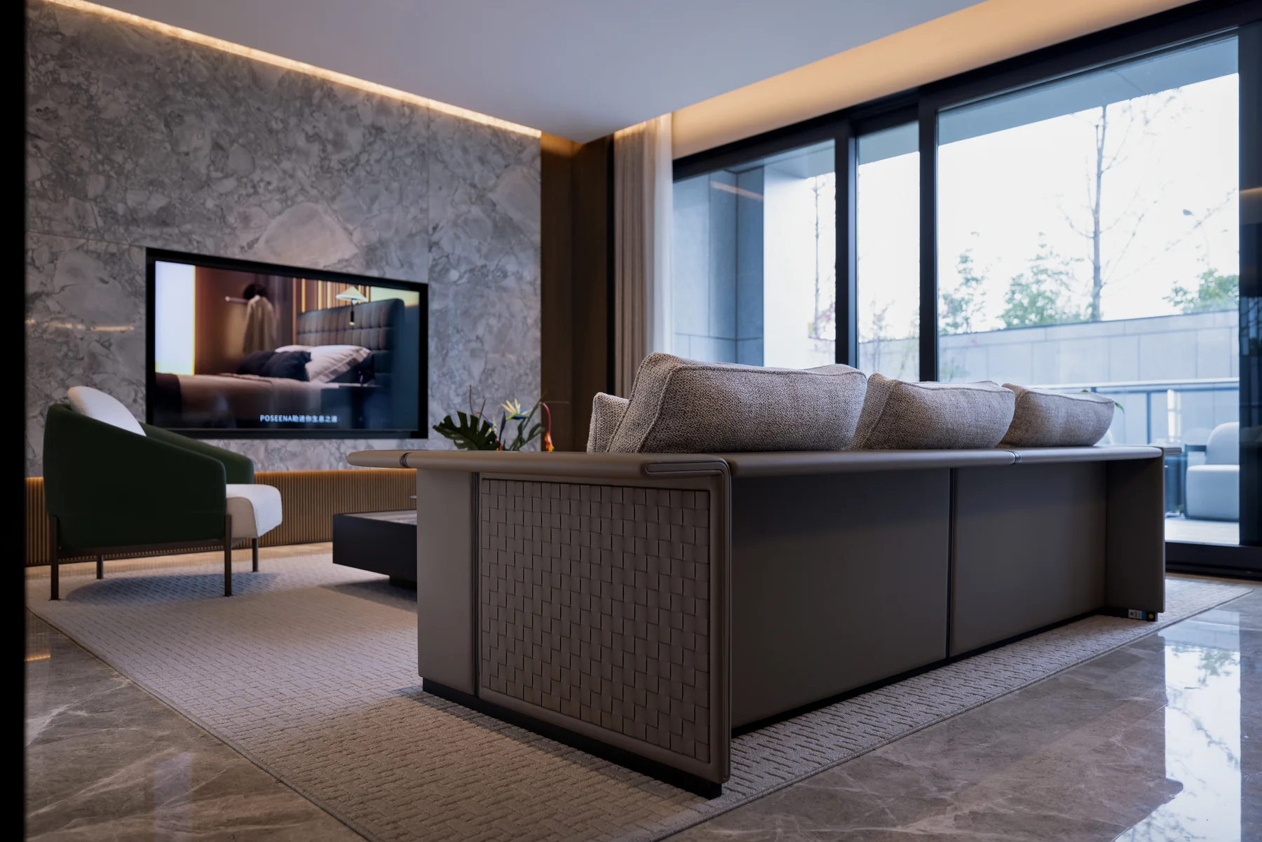 Yuandi No.1 living area and window view