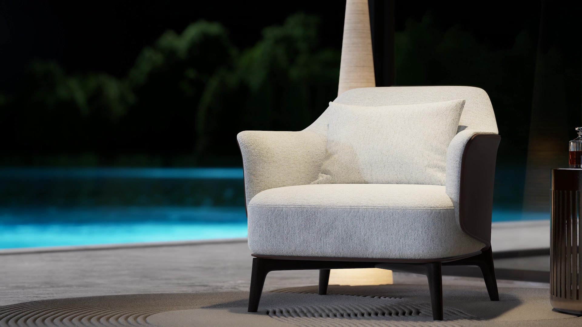 POSEENA Giant's Causeway Lounge Chair