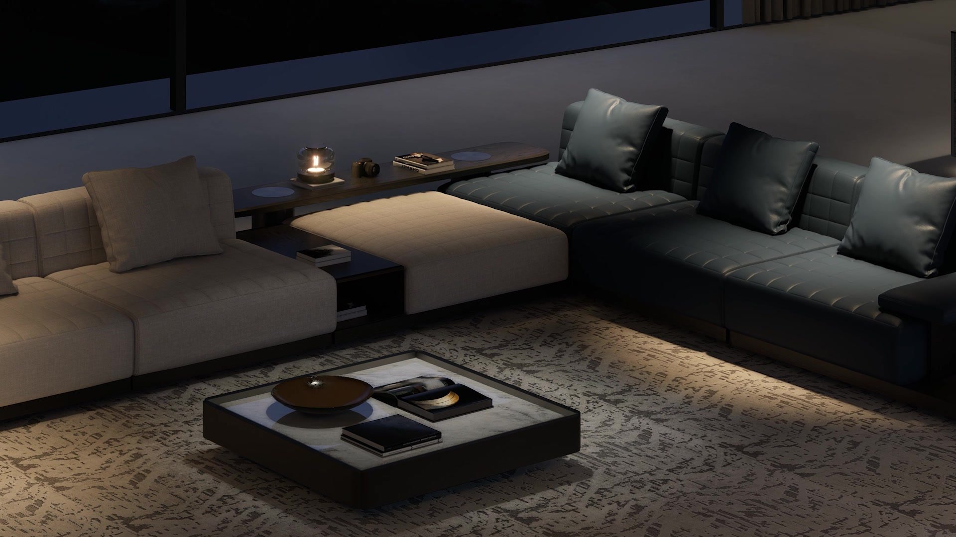 POSEENA Oslo Sectional Sofa